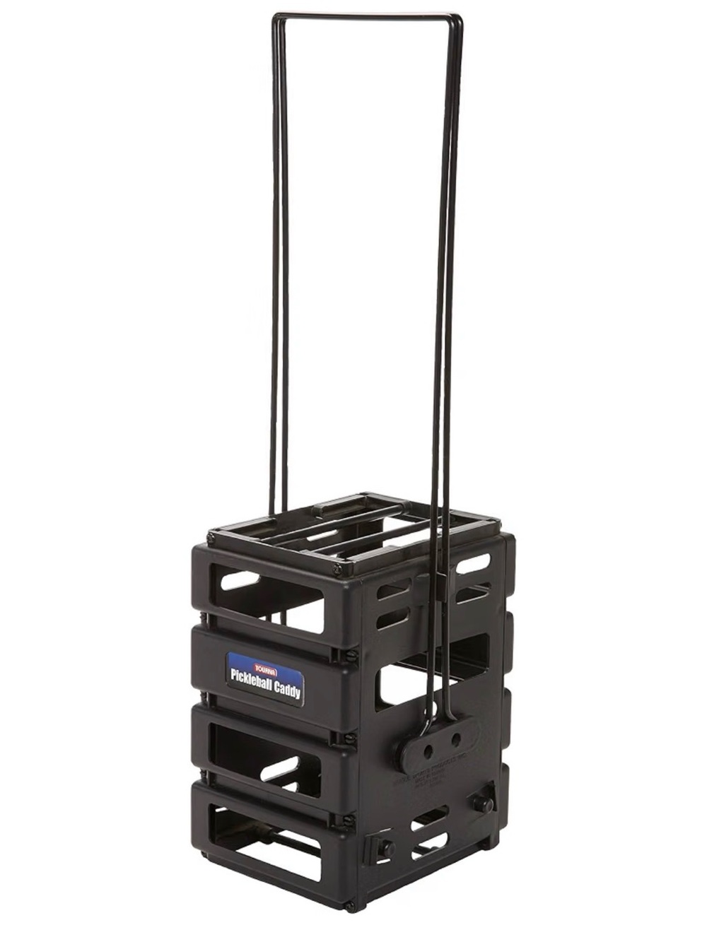 Pickleball & Tennis Ball Basket Caddy Tourna Black - New open box - Picture 3 of 5